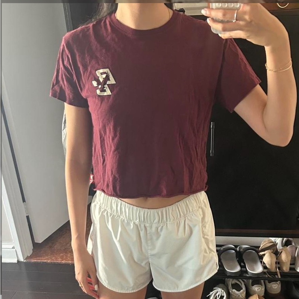 Boston College Top S - slightly cropped perfect length. Good condition